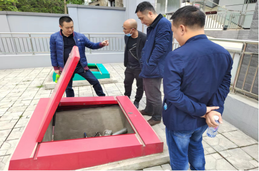 公司開(kāi)展清明節(jié)前加油站安全檢查工作(圖1)